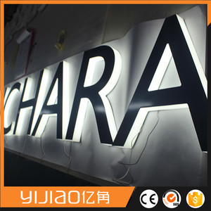 halo luz retroiluminadao con LED IP65 luminoso logo rotulo para publicidad en locales comerciales - Product Image 6