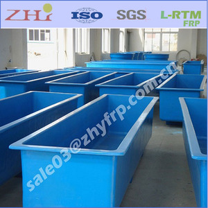 Piscines en fibre <span class=keywords><strong>de</strong></span> verre FRP d'occasion, équipement <span class=keywords><strong>de</strong></span> pisciculture en plastique Ras pour la vente - Product Image 2