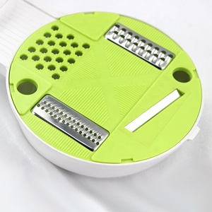 Bán Buôn Đa Chức Năng <span class=keywords><strong>4</strong></span> Trong 1 Tỏi Gừng Zester Khoai Tây Slicer Tay Rau Vắt Tay Với Container - Product Image 3