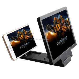 Proiettore Amplificatore <span class=keywords><strong>per</strong></span> <span class=keywords><strong>Cellulare</strong></span> con Supporto Pieghevole, Schermo <span class=keywords><strong>Ingranditore</strong></span> HD <span class=keywords><strong>per</strong></span> Film 3D, Compatibile con Tutti gli Smartphone - Product Image 1