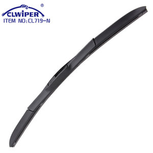 Hoja de limpiaparabrisas híbrida, material PBT, alta calidad, venta al por mayor de fábrica - Product Image 1