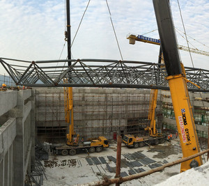 Thép Giàn Khung Mái thiết kế cho Khán Đài xây dựng để Bán - Product Image 2