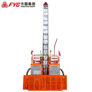 <strong>SC200</strong> / <strong>200</strong> Double Cage <strong>Construction</strong> <strong>Hoist</strong> <strong>Construction</strong> Lifter Building Elevator Man <strong>Hoist</strong> - Product Image 6