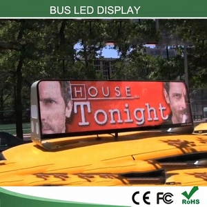 Ngoài trời P4 P5 xe taxi xe buýt quảng cáo di động <span class=keywords><strong>LED</strong></span> hiển thị với SDK cho cửa hàng bán lẻ & trung tâm mua sắm wayfinding - Product Image 4