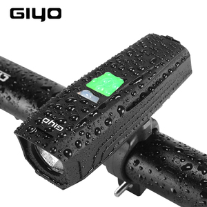 Lámpara Delantera para Bicicleta <span class=keywords><strong>LED</strong></span> GIYO Impermeable IP-65, Recargable por USB, Batería 18650, 450LM - Product Image 5