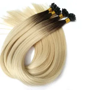 Luxury Top Quality Direct Factory Virgin Russian Double Drawn Extension Balayage Tip Hair