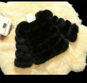 Nuovo Stile 2020 Cappotto in <span class=keywords><strong>Pelliccia</strong></span> Invernale da Donna Giacca in Finta <span class=keywords><strong>Pelliccia</strong></span> di Volpe Corta Personalizzata alla Moda Capospalla in <span class=keywords><strong>Pelliccia</strong></span> Sintetica - Product Image 2