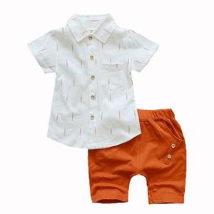 Nouvelle <span class=keywords><strong>tendance</strong></span> de la mode enfants de vêtements T-shirt belle garçon <span class=keywords><strong>costume</strong></span> de bébé 0-4 ans vêtements d'été - Product Image 2