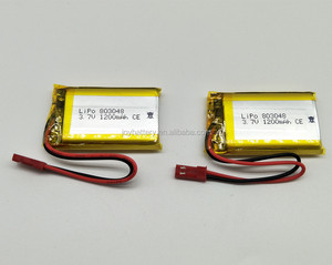 <span class=keywords><strong>Lipo</strong></span> 803048 <span class=keywords><strong>3.7V</strong></span> <span class=keywords><strong>1200mAh</strong></span> 충전식 리튬 이온 폴리머 배터리 보호 회로 포함 - Product Image 4