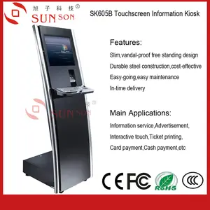 19 inch ir màn hình màn hình cảm ứng kiosk tương tác với CDMA wifi modem