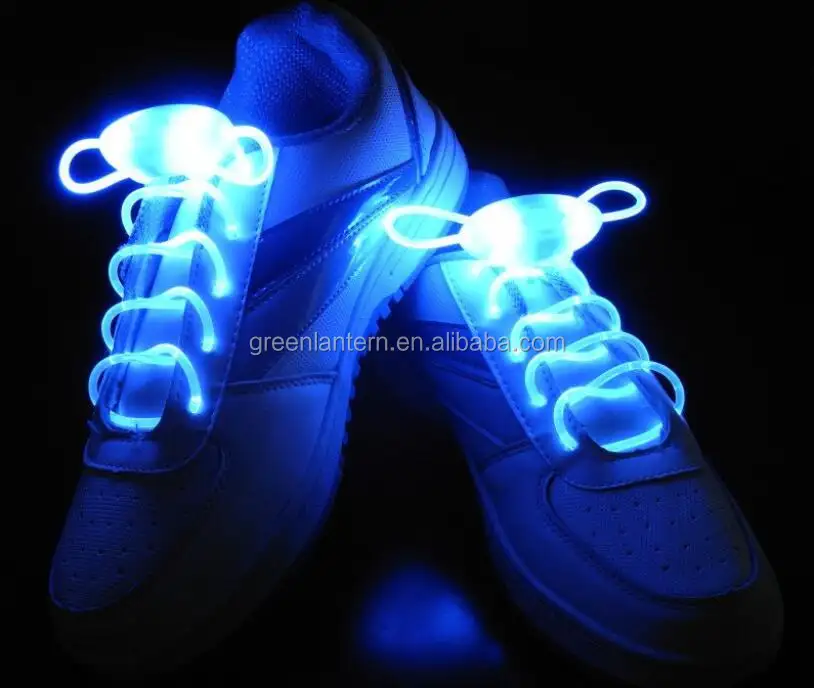 Led ışık aydınlık ayakkabı bağı moda parlayan ayakkabı dantel yanıp sönen renkli Neon Shoestrings chaussures led parti danteller 1 çift/grup