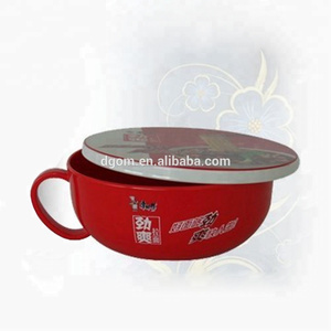 Proveedor de China, Oficina de viajes de sopa de <span class=keywords><strong>arroz</strong></span> barato ramen de melamina instantánea tazón de fideos con tapa - Product Image 1
