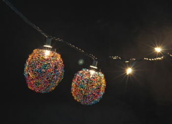 Разноцветные декоративный шар форма свет