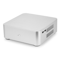 RGeek-carcasas de aluminio L65 Mini ITX para ordenador, HTPC, delgada, para videojuegos