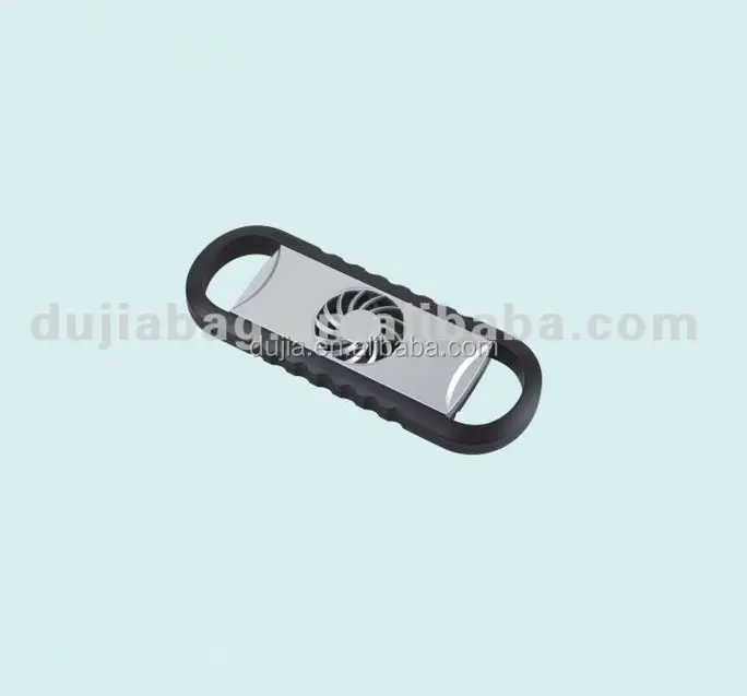 Cixi Dujia Ergonomis desain penyesuaian he pliatic USB antarmuka lap top cooling berdiri display cooler untuk notebook