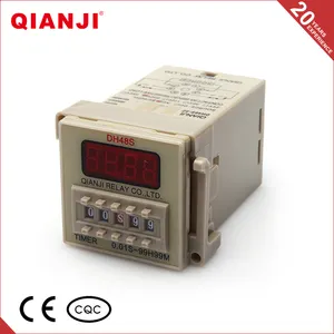 QIANJI 품질 프리미엄 전기 디지털 타이머 스위치 릴레이 제어 220 볼트 DH48S