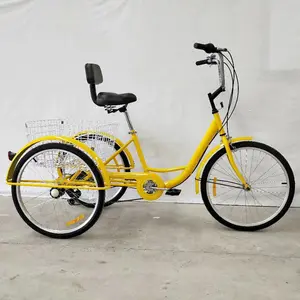 2019 New Trike Bike Người Lớn Sử Dụng/Trike Xe Đạp Cho Người Lớn Thể Thao Và Ngoài Trời/Trike Cho Người Lớn 26 Inch 7 Tốc Độ