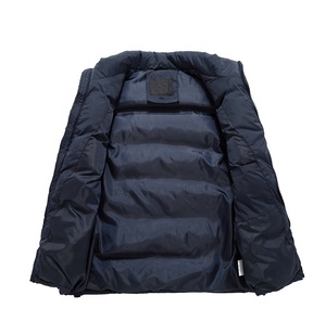 Gilet imbottito da uomo Winter Stand Collar piumino trapuntato <span class=keywords><strong>giubbotto</strong></span> scaldamuscoli - Product Image 6