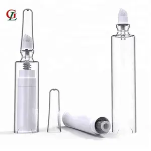 5 ml Crema Per Gli Occhi di Plastica Airless Siringa Bottiglia a forma di siringa airless bottiglia di crema per gli occhi bottiglia di iniezione Preriempita Della Siringa tubo