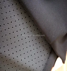 Super Thin Breathable Nylon <strong>Fabric</strong> <strong>Coated</strong> with SBR Perforated <strong>Rubber</strong> <strong>Neoprene</strong> <strong>Sheet</strong> Good Price - Product Image 1