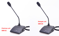 Système de microphone de table professionnel pour conférence SINGDEN SM912