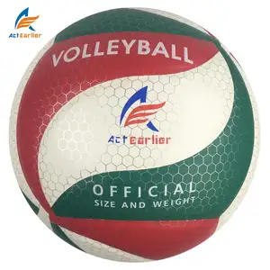 Actearlier-Equipo de entrenamiento deportivo para equipo escolar, pelota de voleibol de playa, tamaño oficial 5, para reventa y club