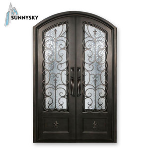 <span class=keywords><strong>Porte</strong></span> de sécurité en fer forgé grillagée pour les clients de la Nouvelle-Orléans - Product Image 1