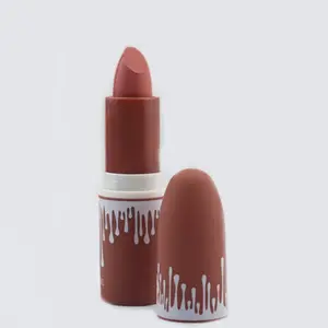 Groothandel custom uw eigen lippenstift buis luxe waterdichte natuurlijke matte lipstick