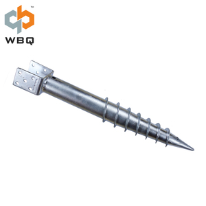 China Alibaba Ground Screw <strong>Post</strong> U Shaped Anchoring <strong>Spikes</strong> Factory - Product Image 3
