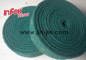 Verde <span class=keywords><strong>comercial</strong></span> estropajo/heavy duty estropajo de limpieza para el hogar/uso diario depurador - Product Image 2