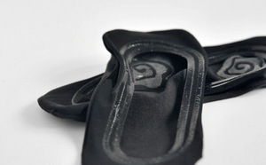 No Show estivo <span class=keywords><strong>senza</strong></span> <span class=keywords><strong>cuciture</strong></span> antiscivolo calzini invisibili in seta per le donne - Product Image 3