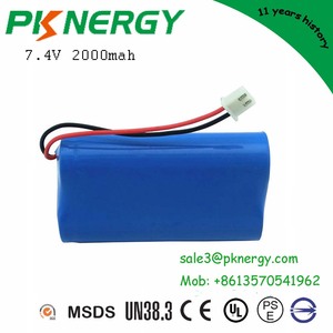 OEM rechargeable au lithium ion batterie 7.2 v 2000 mah 3000 mah 6000 mah 9000 mah 18650 26650 7.4 v li-ion batterie pack - Product Image 3