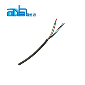 square and round speaker wire 4 core speaker cable 14awg