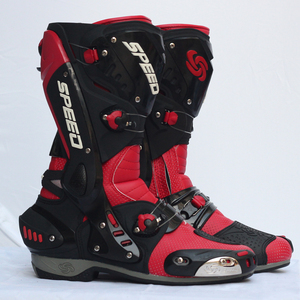 Scarpe da corsa Nero o Bianco Stivali Da <span class=keywords><strong>Moto</strong></span> Da Corsa Scarpe B1003 - Product Image 5