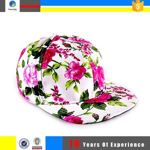 Factura de encargo plana flor casquillos del snapback - Product Image 5