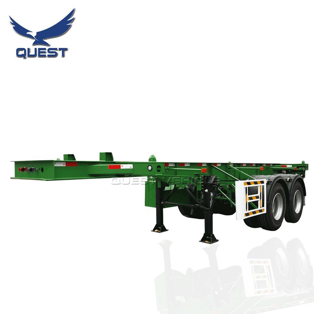 20' Container Chassis Shop Online 20 ft Container Chassis New 3 Axle, Skeleton Design ...