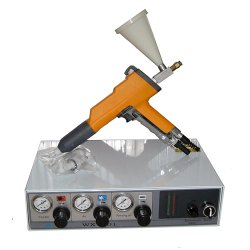 Powder static sampling