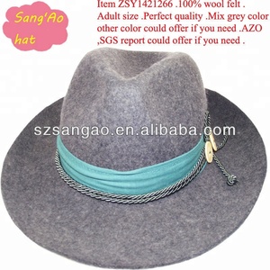 Produzione e Vendita all'Ingrosso di <span class=keywords><strong>Cappelli</strong></span> Borsalino Neri per Donne - Product Image 2