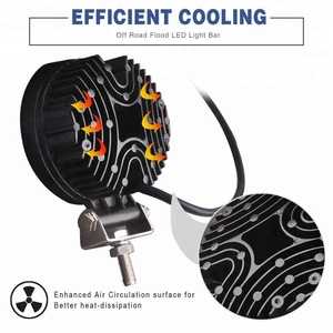 12V automotriz Led 27 vatios piezas de iluminación todoterreno 27 W luces auxiliares Led clásicas - Product Image 4