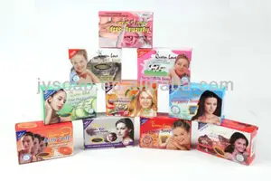 Different kinds of beauty soap