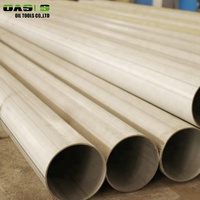 Tuyau de forage et de tubage en acier inoxydable soudé ERW certifié ISO, norme AISI, pour puits d'eau et champs pétrolifères