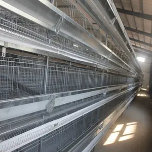 H type chicken cage broiler raising cages for keeping chicken layers