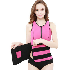 Femmes réglable néoprène taille formateur taille tondeuse ceinture débardeur Shapewear maison sueur <span class=keywords><strong>Sauna</strong></span> costume Cincher minceur gilet - Product Image 2