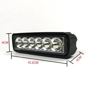 Luz LED Pod 6 pulgadas 18W LED Luz de trabajo Luz de niebla Off road conducción SUV 4WD Coche Barco Truck 12V led lámpara de tra - Product Image 2