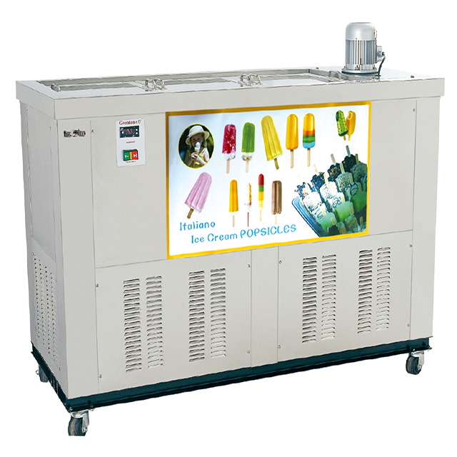 Новая автоматическая Коммерческая Машина из нержавеющей стали для производства мороженого и леденцов, 6 форм