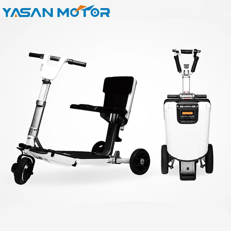 Scooter elétrico de alta qualidade, popular, móvel, 8 km/h, seguro, três rodas, scooter elétrico para idosos, adultos