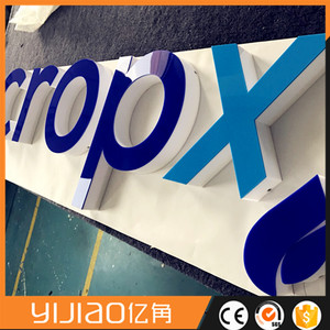 hecho en metacrilato pvc rotulo en volumen para farmacia fachada nave centro comercial - Product Image 2