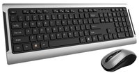 OEM Terbaru 2.4Ghz Keyboard dan Mouse Nirkabel USB Ukuran Penuh untuk Komputer Desktop dengan Anti-Ghosting dan Plug and Play