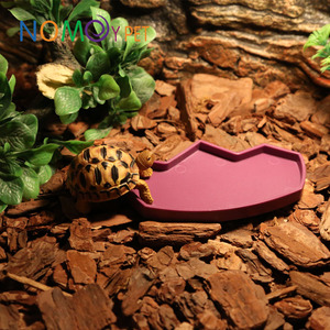 NOMOY PET Venta Directa de Fábrica al por Mayor, Plato de Plástico PP de Grado Alimenticio, Morado, Pequeño, para Comida y Agua, Comedero para Reptiles NW-08 - Product Image 3