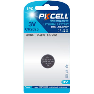 Alibaba Meilleur Vendeur PKCELL 3 v Batterie Au Lithium <span class=keywords><strong>CR2025</strong></span> ECR2025 <span class=keywords><strong>DL2025</strong></span> BR2025 KL2025 L2025 2025 Pile Bouton Batterie - Product Image 5